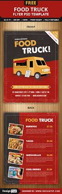 Own a restaurant, food truck, or catering company? Free Food Truck Flyer Psd Template Designyep Food Truck Menu Menu Template Food Truck