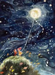 Beautifully painted metal is embellished with natural capiz shell for extra sparkle. Sun Moon And Stars Art