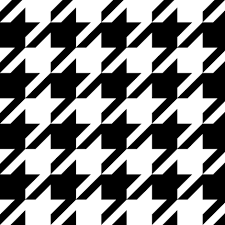 Black And White Houndstooth Pattern Colorful Fabrics Digitally Printed By Spoonflower Houndstooth Black And White Minimalist Pattern Print Fabric In 2020 White Canvas Art Houndstooth Fabric Houndstooth Pattern