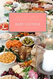 When rustic wares offers a charcuterie board for sale, it's not just a serving piece. Rustic Girlie Baby Shower Charcuterie Style Forget Him Knot