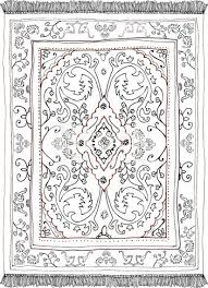 Black And White Persian Rug Pattern Vector Hand Drawn Persian Style Carpet Textured Carpet Oriental Rug Patterns Patterned Carpet