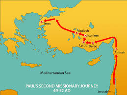 Paul's missionary journeys and journey to rome ● 35paul's first journey: Paul S 2nd Journey Macedonian Vision Mission Bible Class