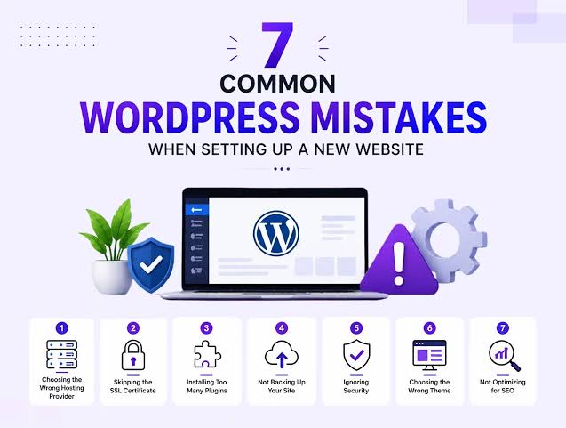 7 Common WordPress Mistakes to Avoid When Building a Site