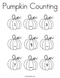 The possibilities are endless with acorn squash — you can roast it, stuff it, or even make a whole pie out of the vegetable. Pumpkin Counting Coloring Page Twisty Noodle