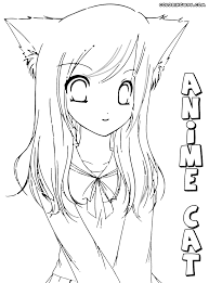 Find more anime fox coloring page pictures from our search. Cute Anime Cat Girl Wolf Anime Girl Coloring Pages Novocom Top