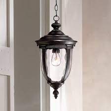 Bellagio lounge outdoor h61 top: Bellagio 18 High Texturized Black Outdoor Hanging Light 49290 Lamps Plus