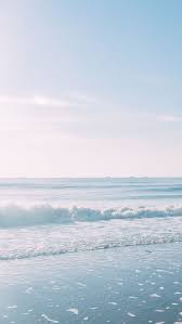 Blue Waves Beach Luxury Rich Blue Aesthetic Pastel Beach Wallpaper Blue Wallpaper Iphone