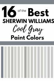 This paint color can be said to be included in the without the adequate lighting, the interior space will only look rather heavy. 16 Cool Gray Paint Colors Sherwin Williams West Magnolia Charm