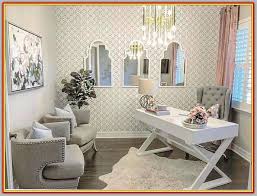 Most Popular Modern Home Office Design Ideas For Inspiration Modern Interior Design In 2020 Feminine Home Offices Home Office Decor Home Office Design