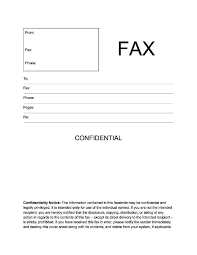 These are available in doc and pdf formats. Confidential Fax Cover Letter July 2021