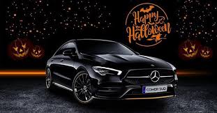 Hey Mercedes Cosa Mi Proponi Per Halloween Una Notte Da Urlo Con La Nuova Cla Mercedes Benz Happyhalloween Mercedesbenz Cla Comersud Bmw Car Bmw Car