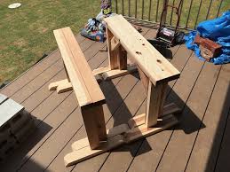 前田さん馬１ ベンチ diy 作り方 薪小屋 作業台