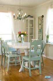 Dining Room White Table Robin S Egg Blue Chairs Home Furniture Home Decor