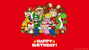 Un Fond D Ecran Super Mario Pour Vous Souhaiter Un Joyeux Anniversaire News Puissance Nintendo