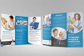 Medical Healthcare Trifold Brochure Trifold Brochure Trifold Brochure Design Health Care