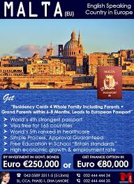 Apply Malta Europe Residency Through Us Residency Programs Immigration Europe