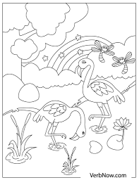 100% free, no strings attached! Free Flamingo Coloring Pages For Download Pdf Verbnow