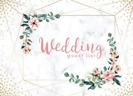 With only so little time to spare before the big day, you need to make sure your. Wedding Guest List Wedding Guest Tracker Wedding Guest Planner List List Names And Addresses Of People To Invite Gift Received And Thank You Card Log Wedding Planning Book Volume 3 Port Joy