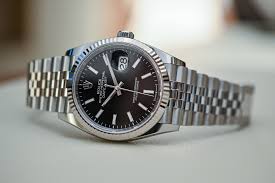 Since 1945, the understated model with its characteristic date display has been captivating. Rolex Datejust 36 Steel Rolesor 126234 5 Jpg Watchlounge