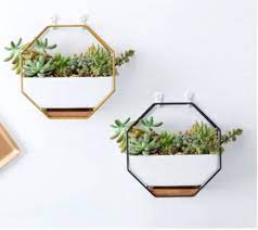 beautiful ceramic iron and bamboo wall hanging plant pot etsy planters indoor white planter coco liners wholesale