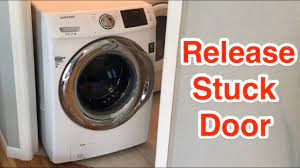 Samsung washing machine dc error. How To Release Samsung Washer Or Dryer Stuck Front Load Door Youtube