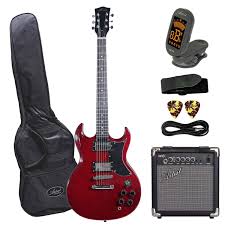 Homestyles liberty white kitchen cart with natural wood top. Artist Ag1 Red Electric Guitar With Accessories Plus Amp New Ebay