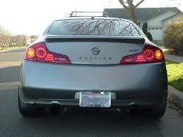 Sold as the infiniti g35 here in the united states, the smoothly styled nissan coupe is known as the skyline in japan. Oem Nissan Jdm Skyline 350gt Taillights G35 03 07 Full Lock Drift Shop