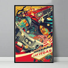 Your image gets printed onto one of our premium canvases and then stretched on a wooden frame of 1.5 x 1.5 stretcher bars (gallery wrap). Nt102 Poster Wall Art Comic Fear And Loathing In Las Vegas Classic Movie Painting Canvas Picture Prints Living Home Room Decor Painting Calligraphy Aliexpress