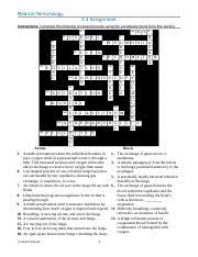 Maybe you would like to learn more about one of these? 3 3assignment Medterm Adearduff Doc Medical Terminology 3 3 Assignment Instructions Complete The Following Crossword Puzzle Using The Vocabulary Terms Course Hero