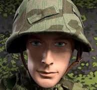 German WWII Splinter Camo Helmet Cover - SARCO, Inc