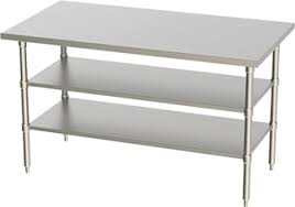 ☆ ☆ ☆ ☆ ☆ (2) $557.00. Stainless Supply Stainless Steel Tables