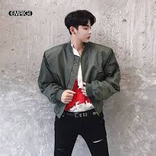 Men Loose Oversize Wide High Shoulder Coat Spring Autumn Male Fashion Show Casual Bomber Jacket Overcoat In 2020 Casual Bomber Jackets Men Fashion Show Mens Jackets