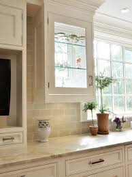 Crackle Glaze Tile Home Design Ideas Pictures Remodel And Decor Kitchen Cabinets Decor Off White Kitchen Cabinets Kitchen Renovation