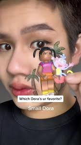 Did u find Dora cute, or annoying? 😭😂 #dora #doratheexplorer  #materialgirl #nye