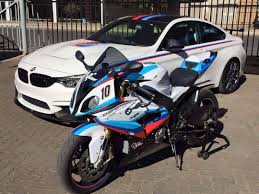 Limited Edition Combo Here With The Bmw M4 Dtm Champion Edition 1 Of 15 In South Africa And The Bmw S 1000 Rr Motogp Safety Bike Bmw Bmw S Hybrid Sports Car