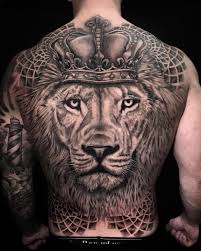 Pin By Lil Will On Ideias De Tatuagens Masculinas Costas Lion Head Tattoos Lion Back Tattoo Back Tattoos For Guys