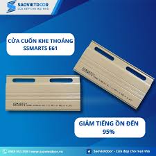 Cửa Cuốn Khe Thoáng Cao Cấp Tại Saovietdoor