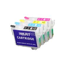 I have a printer (epson stylus cx4300). Up 1set T0921 T0922 T0923 T0924 Cartouche Dencre Rechargeable Avec Puce De Reinitialisation Automatique Compatible Pour