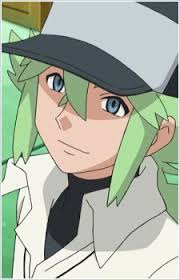 For her counterpart in pokémon adventures, see green (adventures). Top 10 Anime Boys With Green Hair Best List Black Pokemon Pokemon Characters Anime