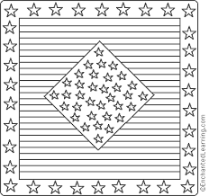 Black And White Striped Flag With Cross Patriotic Printable Coloring Pages Coloring Pages Flag Coloring Pages Printable Coloring Pages