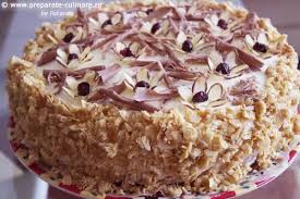 600 g de zahar (34 linguri rase). Tort De Migdale Preparate Culinare By Poliana