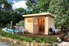 Wolff Saunahaus Melina 40 A Gartenhaus Mit Sauna Saunahaus Saunahaus Garten