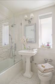 To kickstart the design process, we're sharing more than 100 beautiful bathrooms. Crisp White Neutral Bathrooms Designs Small Master Bathroom Bathroom Design Small