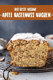 Einfacher Veganer Apfel Haselnusskuchen Vanillacrunnch Food Lifestyle Blogger Rezept Haselnusskuchen Vegane Kuchenrezepte Veganer Kuchen