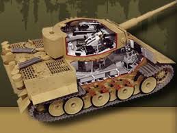 Tiger Tank Model Cutaway Showing Interior I M Working On The Academy Kit With Interior In1 35 I Also Have Many Etched Extras Tiger Tank Tank Panther Tank