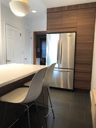 Price includes kitchen cabinets, drawers, doors, worktop, sink and tap. Voxtorp White And Walnut Ikea Kitchen In Staten Island Contemporary Kitchen New York By Basic Builders Inc Houzz