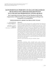 Jadi dalam bayangan saya lebih banyak mendeskripsikan isi pidato dengan bahasa dan gaya. Pdf Kepemimpinan Perempuan Dalam Organisasi Muslimat Dan Aisyiah Di Kabupaten Tulungagung Perspektif Living Quran