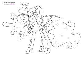 My Little Pony Coloring Pages Nightmare Moon My Little Pony Coloring Pages Nightmare Moon My Little Pony Coloring Moon Coloring Pages Unicorn Coloring Pages