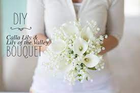 Diy Lily Bouquet Calla Lily Bouquet Wedding Lily Bouquet Wedding Calla Lily Wedding