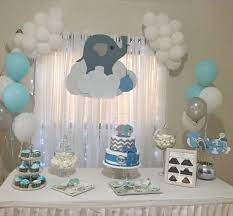 New Baby Shower Ideas Centros De Mesa Para Varon Ideas Centros De Mesa De Baby Shower Ducha De Bebe Elefante Decoraciones De Fiestas Para Bebes